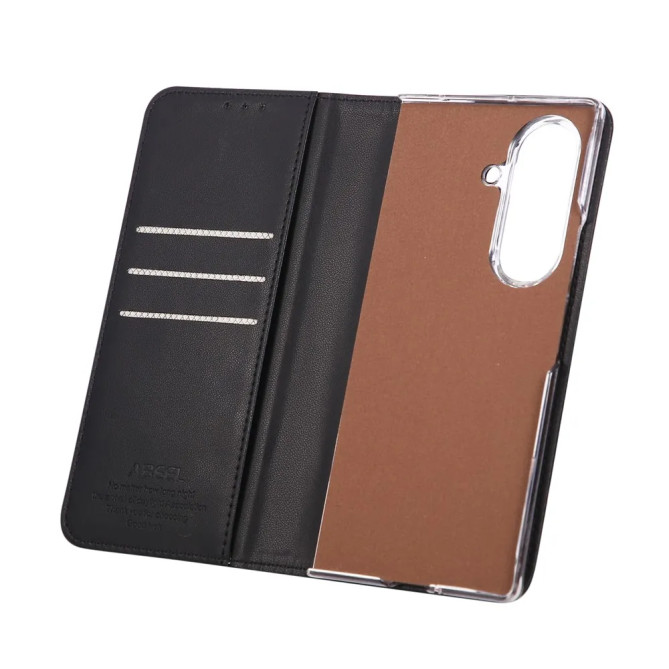 Housse Portefeuille RFID Z Fold 8 Ultra + Support