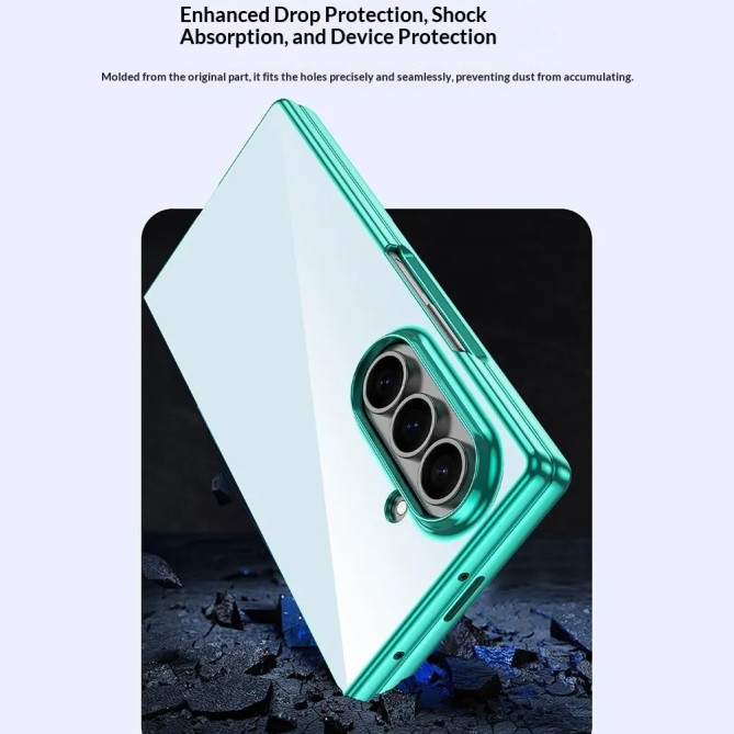 Coque Z Fold 8 Ultra Transparente Contour Galvanisé