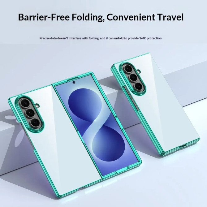 Coque Z Fold 8 Ultra Transparente Contour Galvanisé