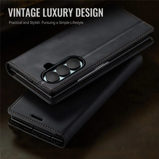 Housse Samsung Galaxy Z Fold 8 Ultra Rétro avec Protection RFID