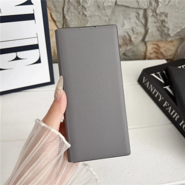 Housse Samsung Galaxy Z Fold 8 Ultra Effet Cuir Épurée à Rabat Magnétique