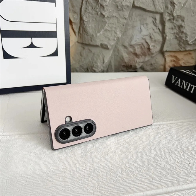 Housse Samsung Galaxy Z Fold 8 Ultra Effet Cuir Épurée à Rabat Magnétique