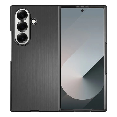 Coque Samsung Galaxy Z Fold 8 Ultra Dos Acier Inoxydable Brossé