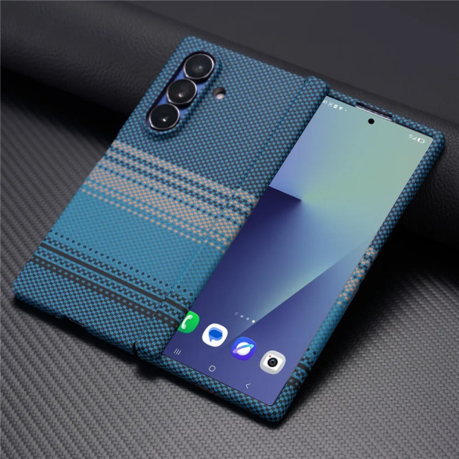Coque Carbone Hydrographique Galaxy Z Fold 8 Ultra