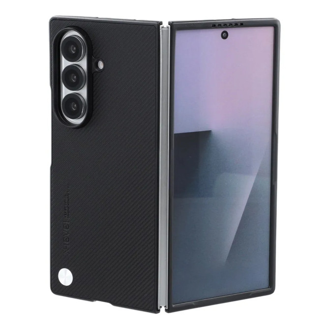 Coque Effet Carbone Bords Rabattus Galaxy Z Fold 8 Ultra
