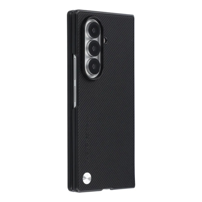 Coque Effet Carbone Bords Rabattus Galaxy Z Fold 8 Ultra