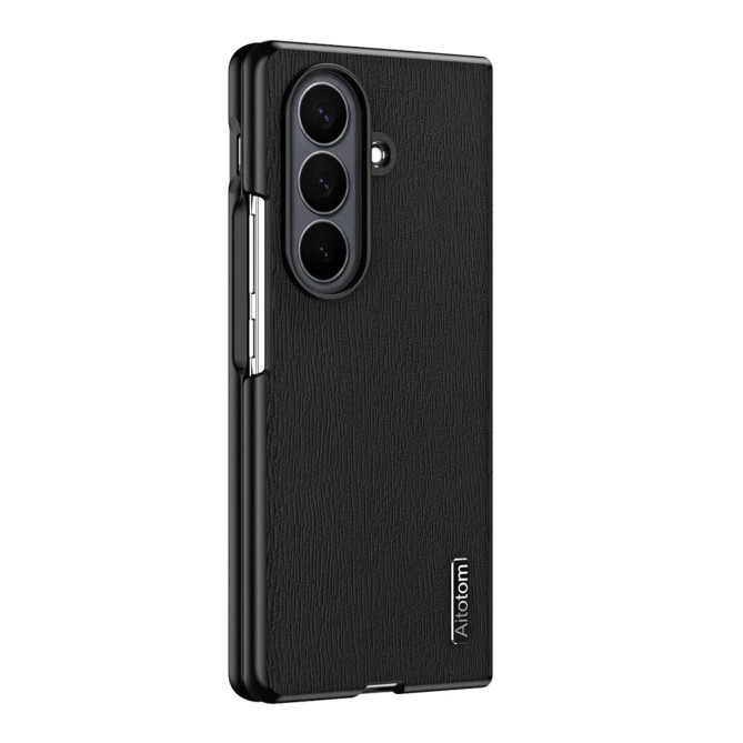 Coque Samsung Galaxy Z Fold 8 Ultra Effet Cuir Texture Bois