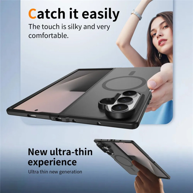 Coque Texture Mate Magnétique Galaxy Z Fold 8 Ultra