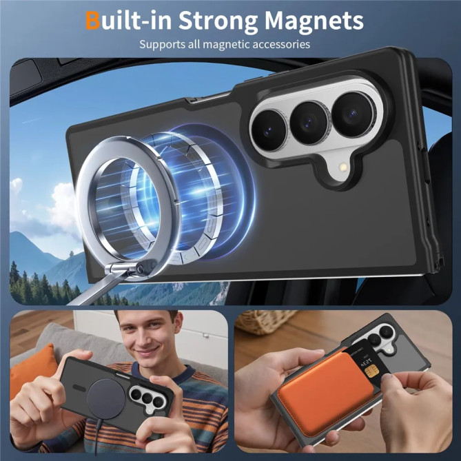 Coque Texture Mate Magnétique Galaxy Z Fold 8 Ultra