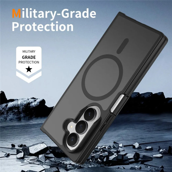 Coque Texture Mate Magnétique Galaxy Z Fold 8 Ultra