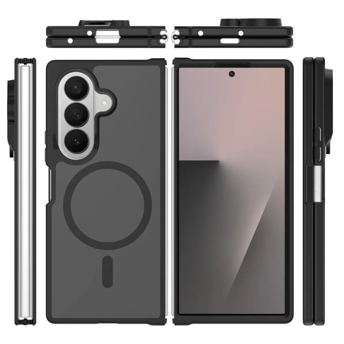 Coque Texture Mate Magnétique Galaxy Z Fold 8 Ultra