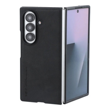 Coque Samsung Galaxy Z Fold 8 Ultra Effet Cuir Lisse Finition Business