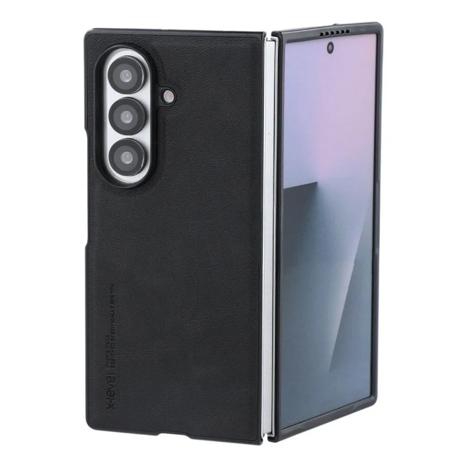 Coque Samsung Galaxy Z Fold 8 Ultra Effet Cuir Lisse Finition Business