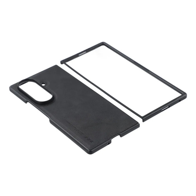 Coque Samsung Galaxy Z Fold 8 Ultra Effet Cuir Lisse Finition Business