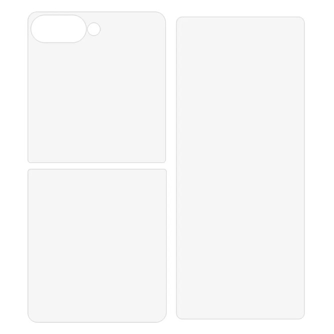 Set Films Hydrogel Galaxy Z Flip 8 Avant Arrière