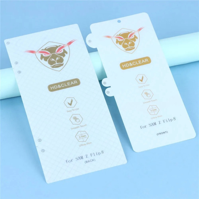 Set Films Galaxy Z Flip 8 Écrans Dos et Charnière