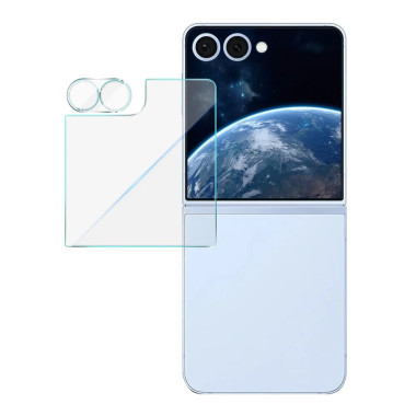 Verre Trempé Samsung Galaxy Z Flip 8 / Z Flip 7 Écran Externe et Objectif