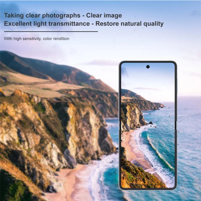 Verre Trempé Samsung Galaxy Z Flip 8 / Z Flip 7 Écran Externe et Objectif