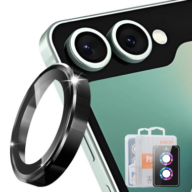 Protection Objectif Galaxy Z Flip 8 Anneau Métal Verre 9H