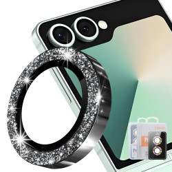 Protection Objectif Galaxy Z Flip 8 Anneau Pailleté Verre 9H