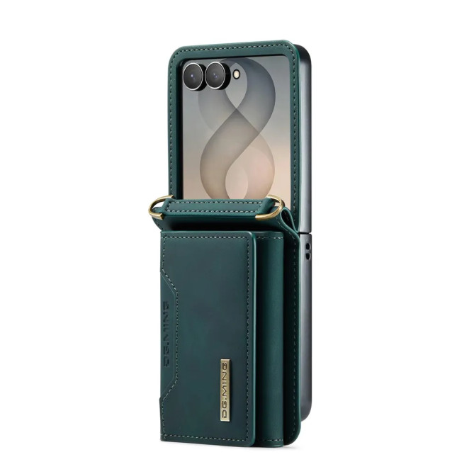 Coque Galaxy Z Flip 8 Portefeuille Détachable Bandoulière