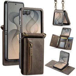 Coque Portefeuille Zippé Anti-RFID Galaxy Z Flip 8