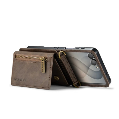 Coque Portefeuille Zippé Anti-RFID Galaxy Z Flip 8