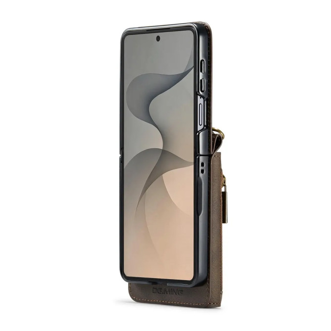 Coque Portefeuille Zippé Anti-RFID Galaxy Z Flip 8