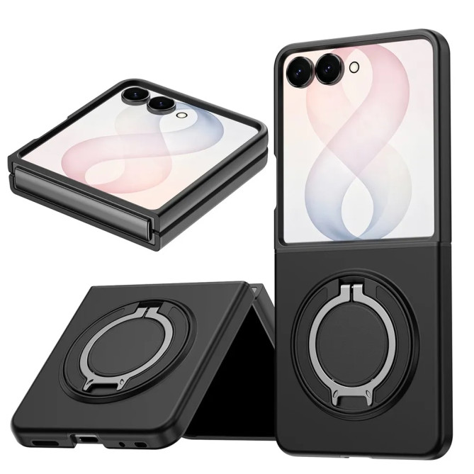 Coque Magnétique Galaxy Z Flip 8 Anneau Rotatif 360°