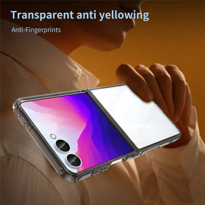 Coque Samsung Galaxy Z Flip 8 Anti-Jaunissement Airbags