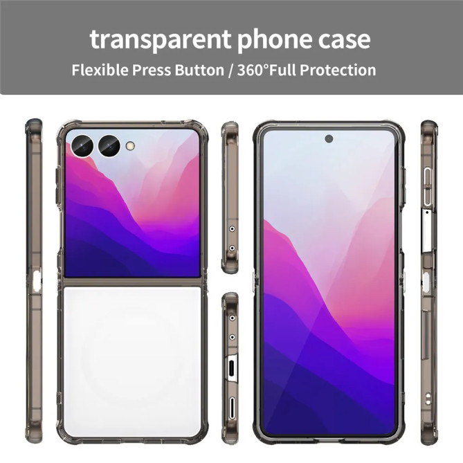 Coque Samsung Galaxy Z Flip 8 Anti-Jaunissement Airbags