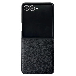 Coque Samsung Galaxy Z Flip 8 Effet Cuir Grainé