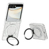 Coque Samsung Galaxy Z Flip 8 Paillettes Support Rotatif Magnétique