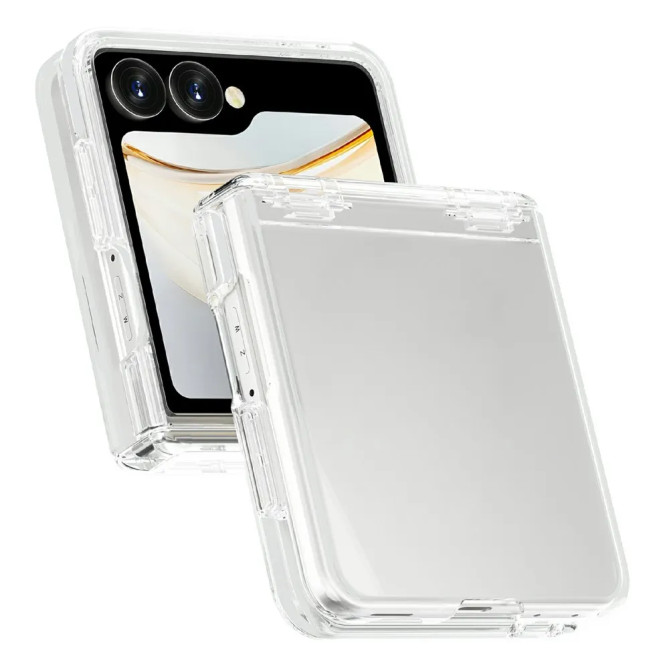 Coque Samsung Galaxy Z Flip 8 Transparente Anti-Jaunissement Renforcée