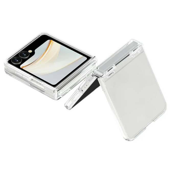 Coque Samsung Galaxy Z Flip 8 Transparente Anti-Jaunissement Renforcée