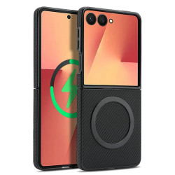 Coque Fibre de Carbone Chute 3m Galaxy Z Flip 8 Magnétique