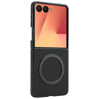 Coque Fibre de Carbone Chute 3m Galaxy Z Flip 8 Magnétique