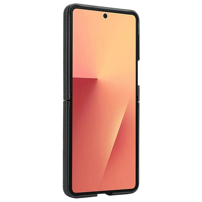Coque Fibre de Carbone Chute 3m Galaxy Z Flip 8 Magnétique