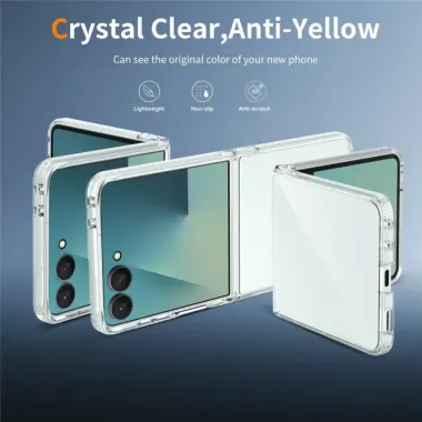 Coque Samsung Galaxy Z Flip 8 Transparente Fine Anti-Rayures