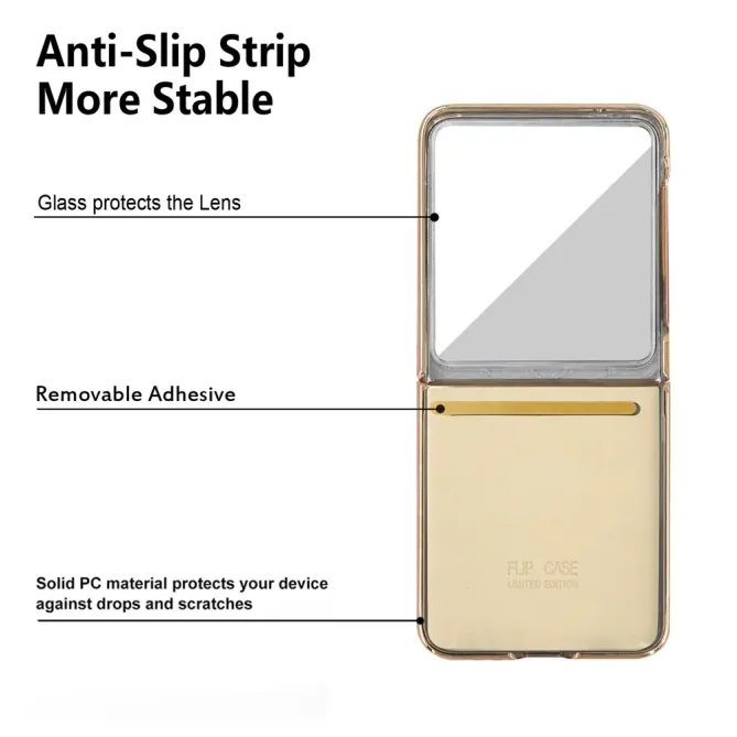 Coque Samsung Galaxy Z Flip 8 Losanges Matelassés avec Anneau Support - Couleurs: Noir