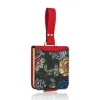 Coque Samsung Galaxy Z Flip 8 Motif Floral Relief Porte-Carte - Couleurs: Rouge