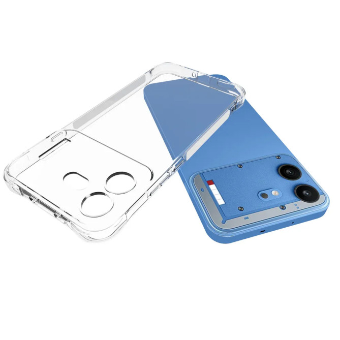 Coque Nothing Phone (4b) Transparente avec Verre Trempé