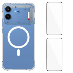 Coque Magnétique Transparente 2 Films Nothing Phone 4b