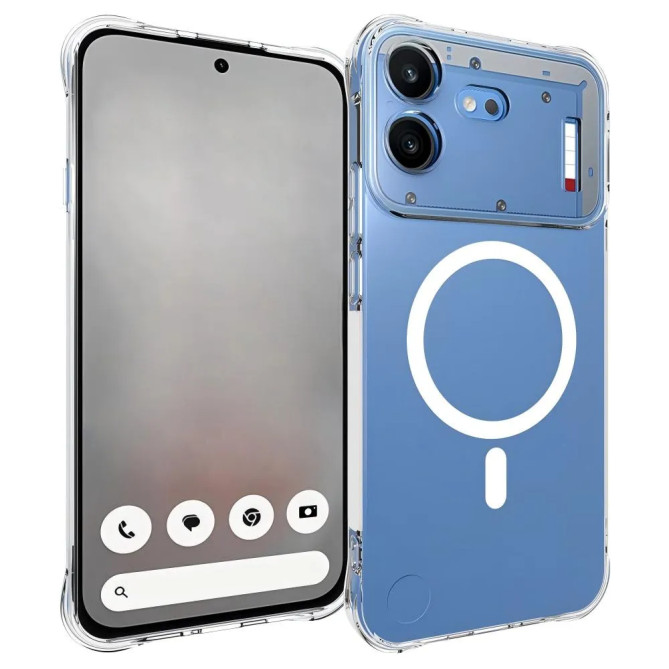 Coque Magnétique Transparente 2 Films Nothing Phone 4b
