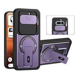 Coque Nothing Phone (4a) Cache-Objectif Coulissant avec Support