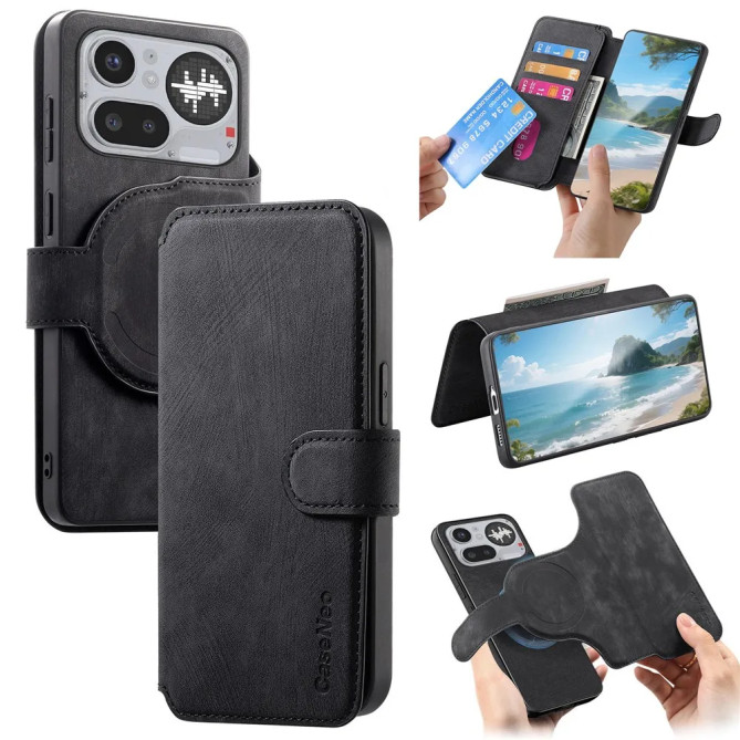 Coque Portefeuille Détachable Magnétique Nothing 4a Pro