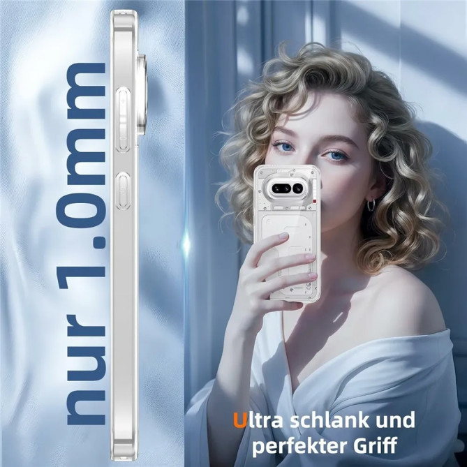 Coque Transparente 2 Verres Trempés Nothing Phone 4a