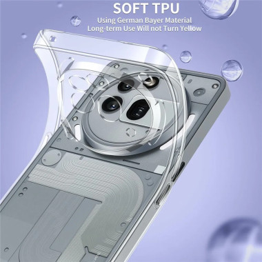 Coque Transparente 2 Verres Trempés Nothing Phone 3a Pro