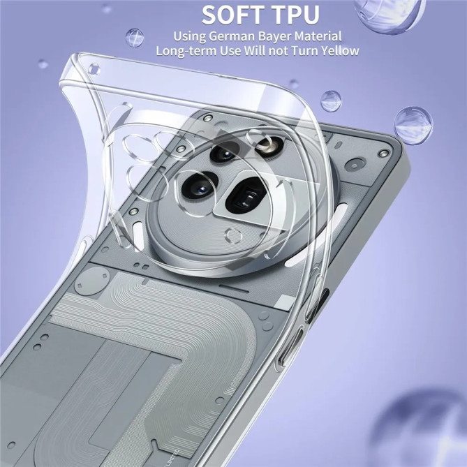 Coque Transparente 2 Verres Trempés Nothing Phone 3a Pro