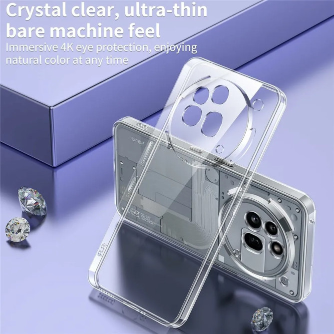 Coque Transparente 2 Verres Trempés Nothing Phone 3a Pro